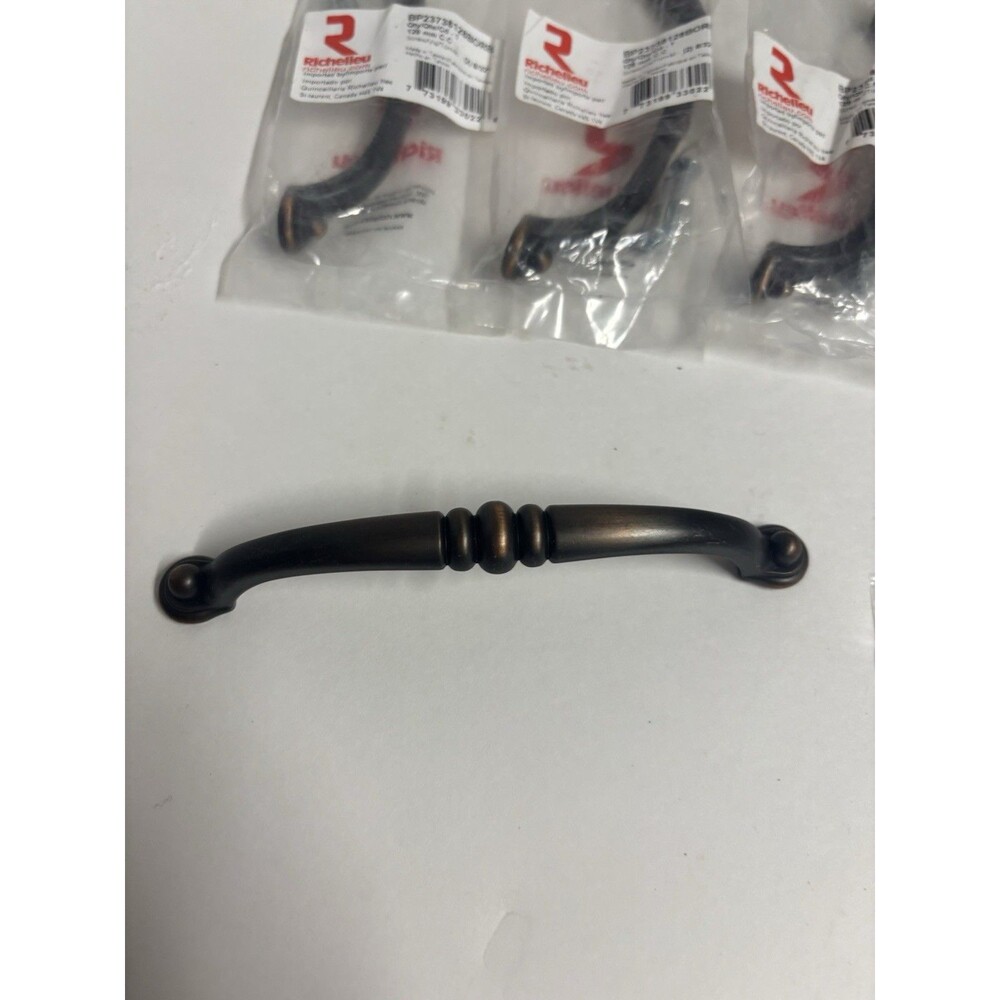 Richelieu Cabinet Pulls Brushed Oil Rubbed Bronze Lot of 4
